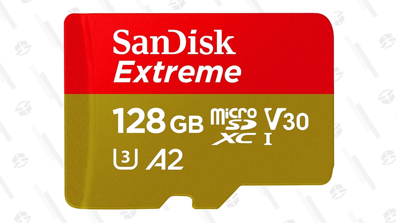 SanDisk Extreme 128GB MicroSD | $26 | AmazonGráfico: Shep McAllister
